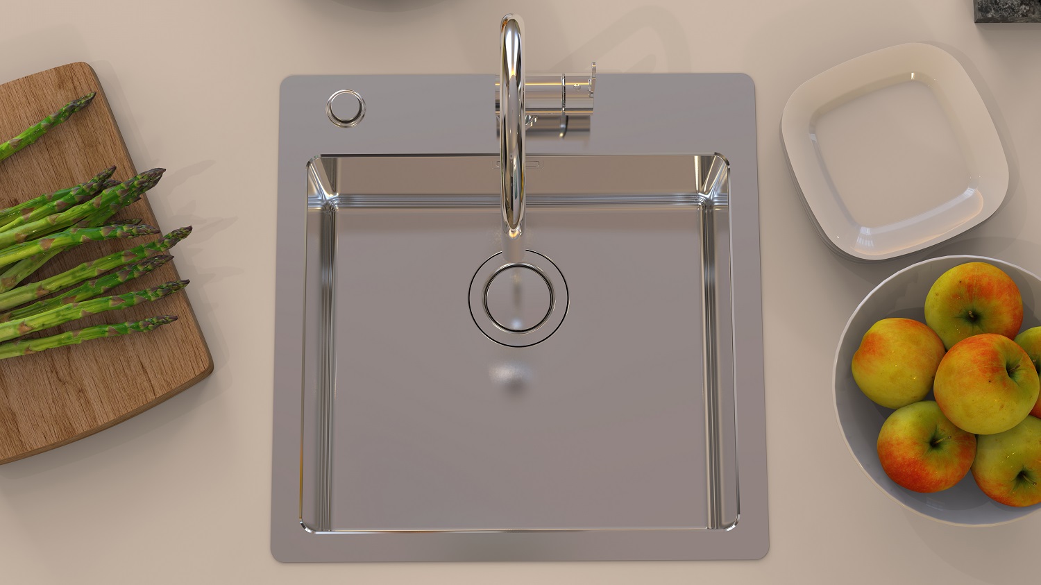 Kitchen sink Alveus Pure
